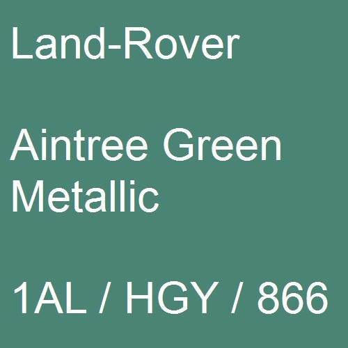 Land-Rover, Aintree Green Metallic, 1AL / HGY / 866.